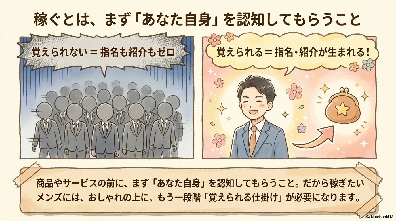 意図的に一箇所だけ違和感を残す『ハズシ』のイメージ
