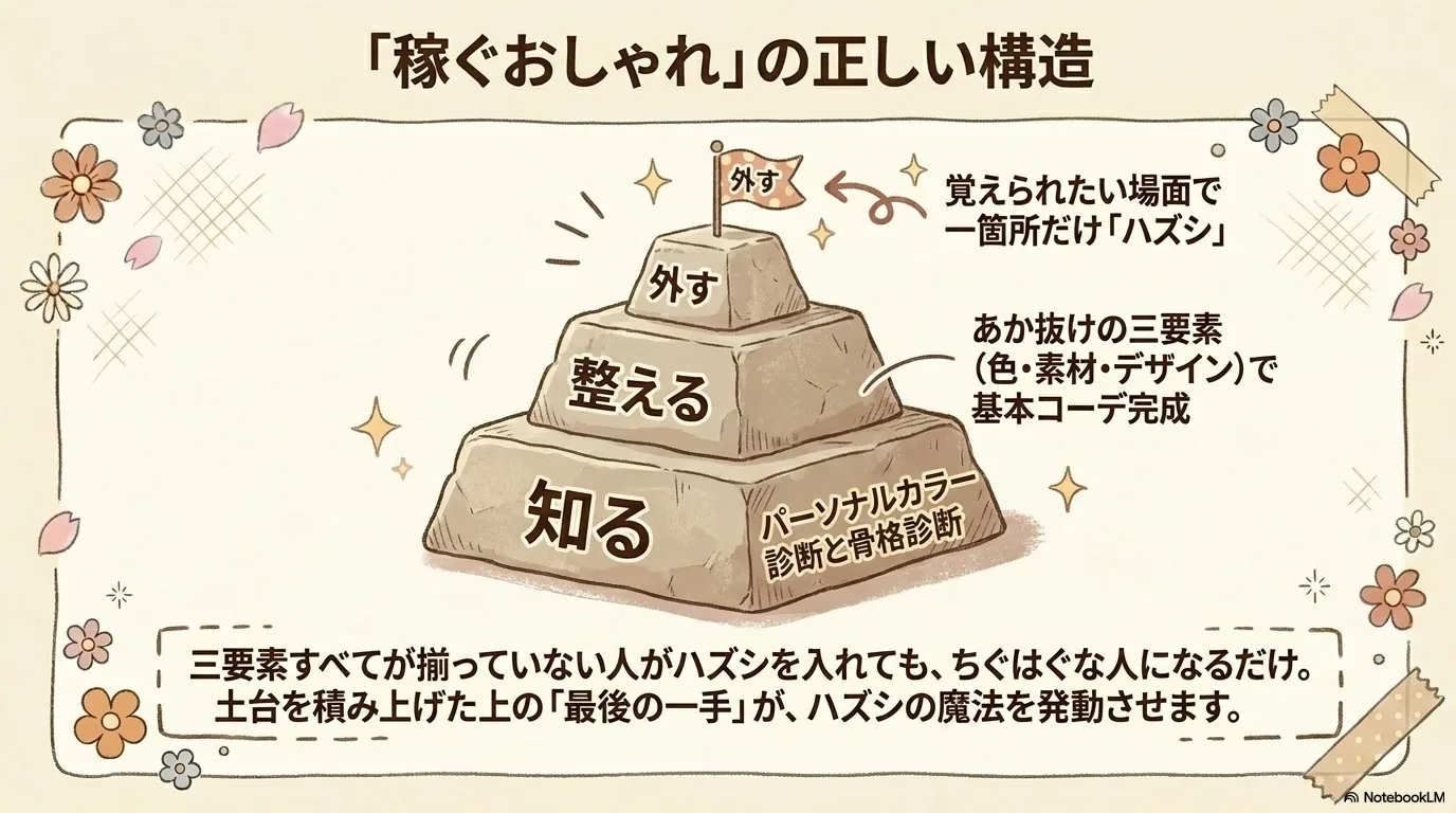 男性ならではのハズシ装置のイメージ