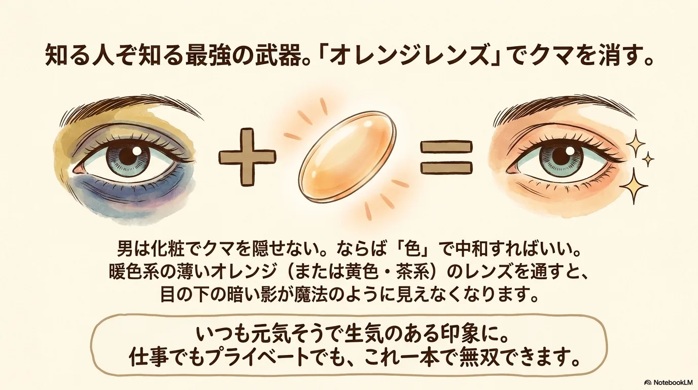 サブのメガネ選び — 形か色のどちらかだけを変える