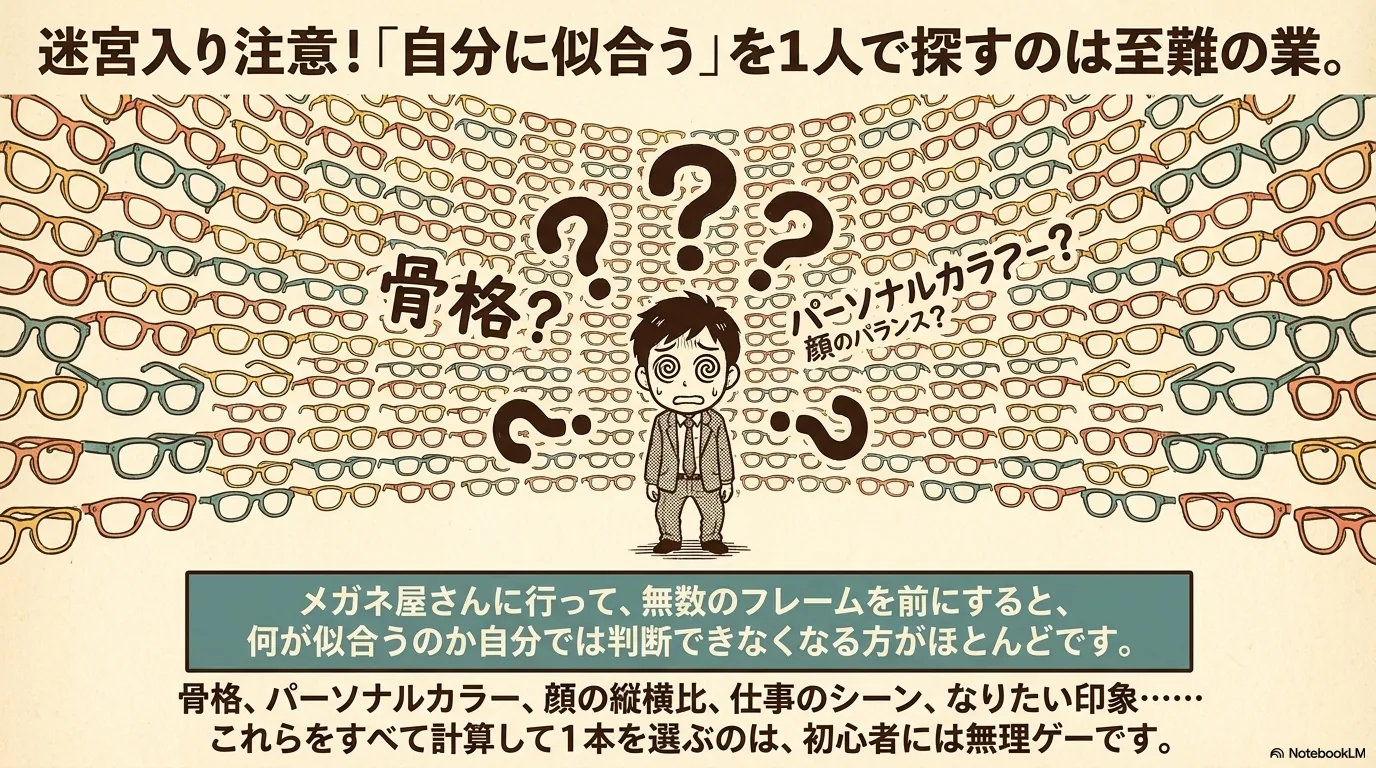 フレームのバリエーションを楽しむイメージ