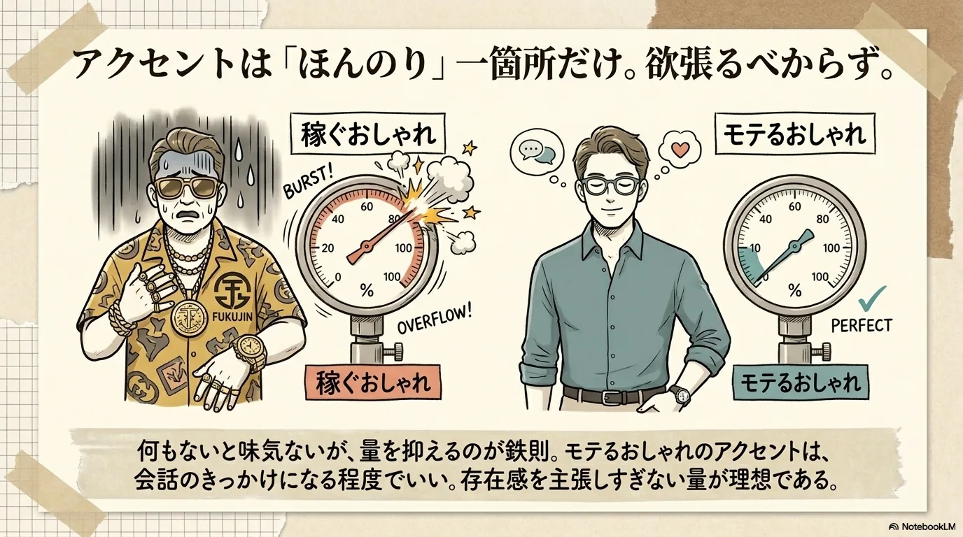 メガネで目元の印象を整える
