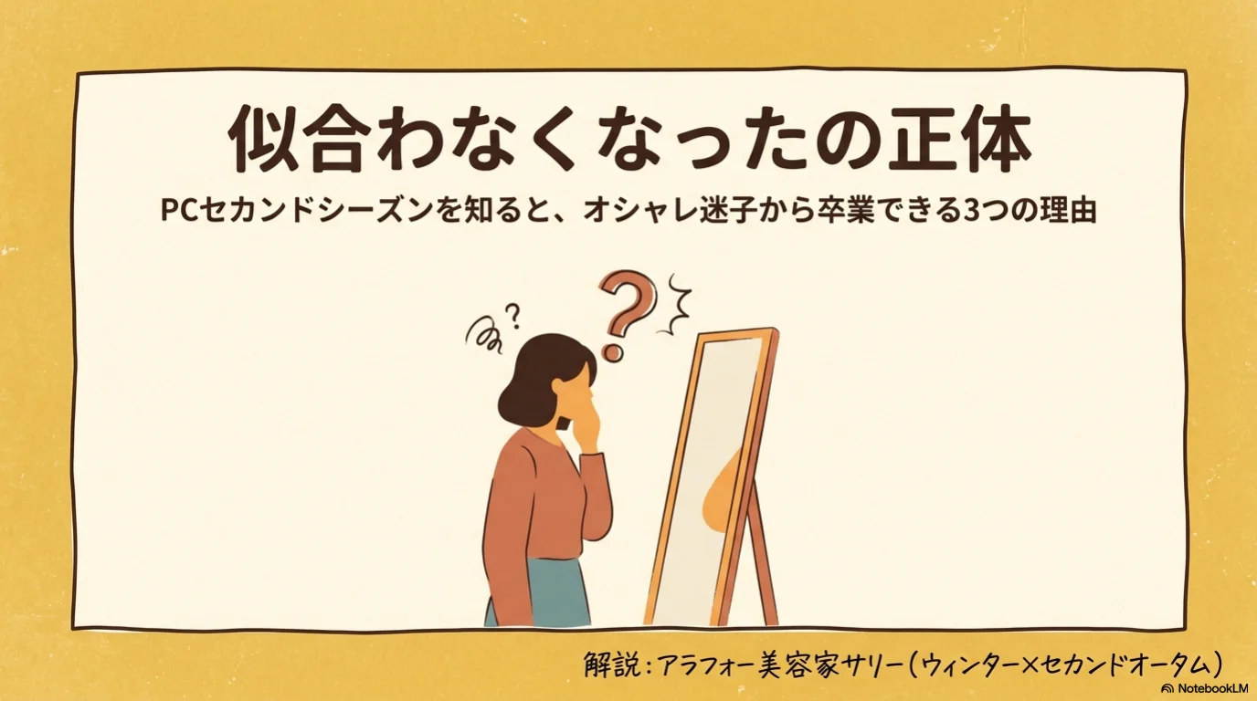 似合わなくなったの正体
