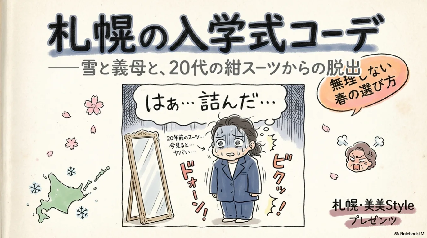 札幌の入学式コーデ