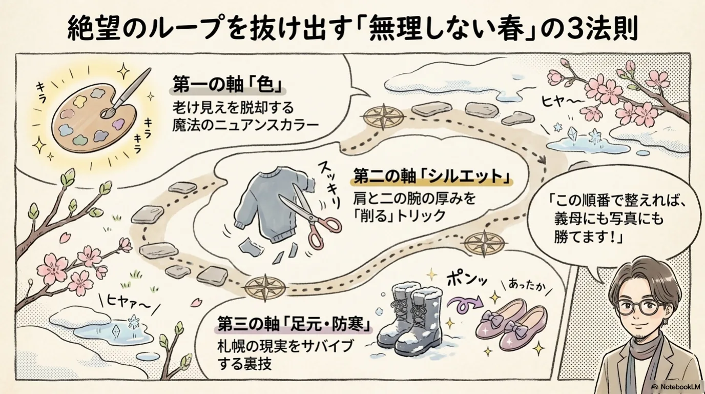 札幌の入学式コーデ（5）