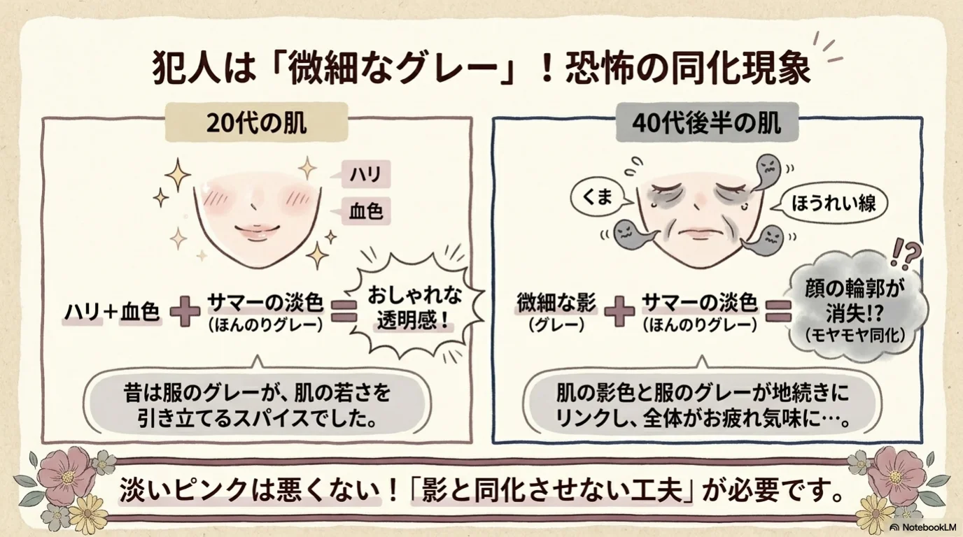 パステル卒業三段階の解説イラスト（4）