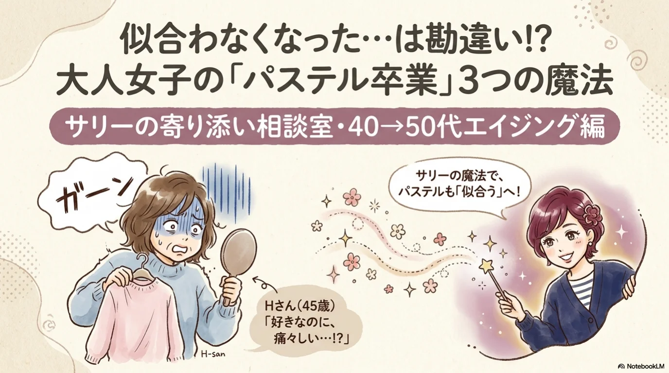 パステル卒業三段階のイメージ