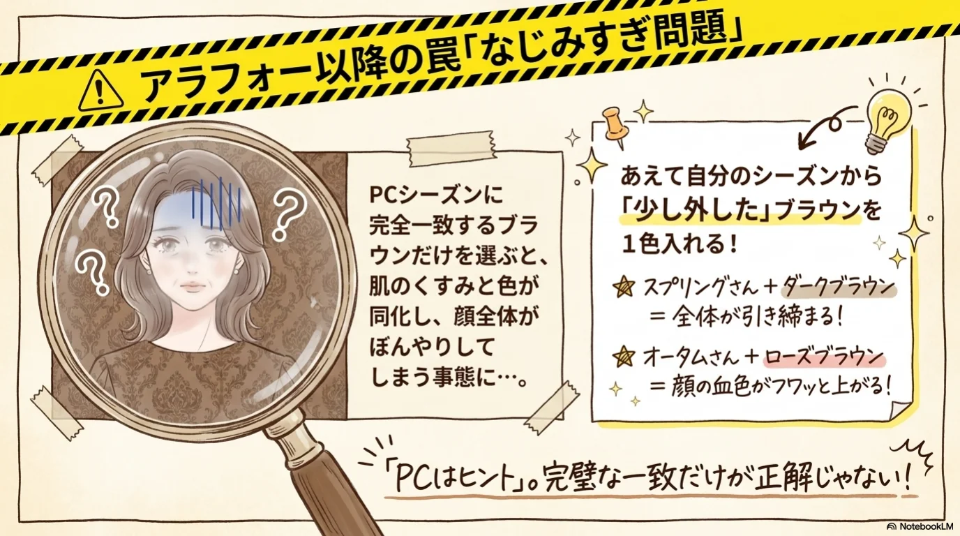パーソナルカラーブラウン三軸（5）