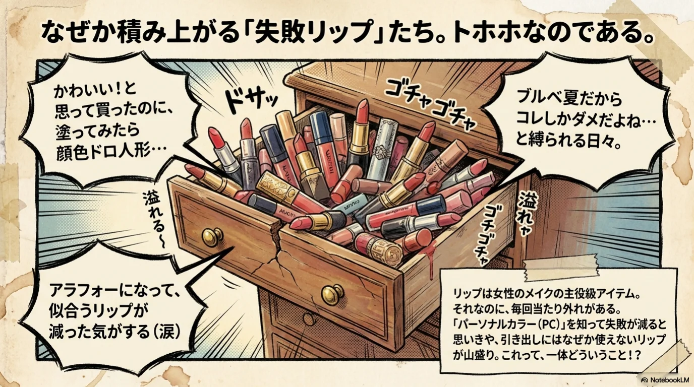 パーソナルカラーリップ三裏技（2）