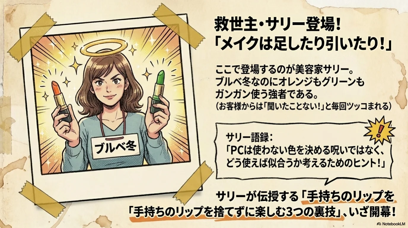 パーソナルカラーリップ三裏技（4）