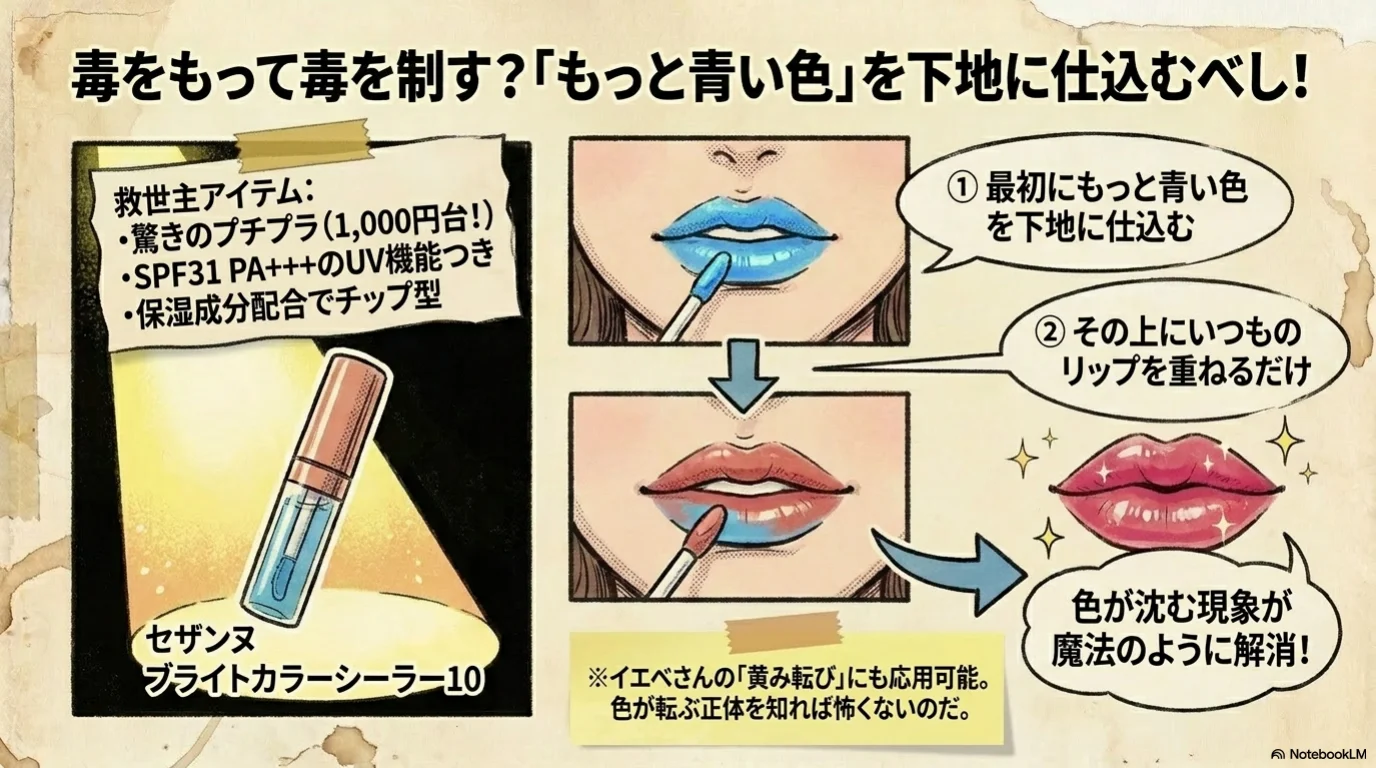 パーソナルカラーリップ三裏技（6）