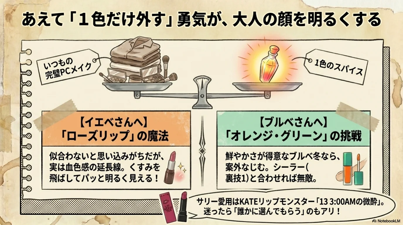 パーソナルカラーリップ三裏技（10）