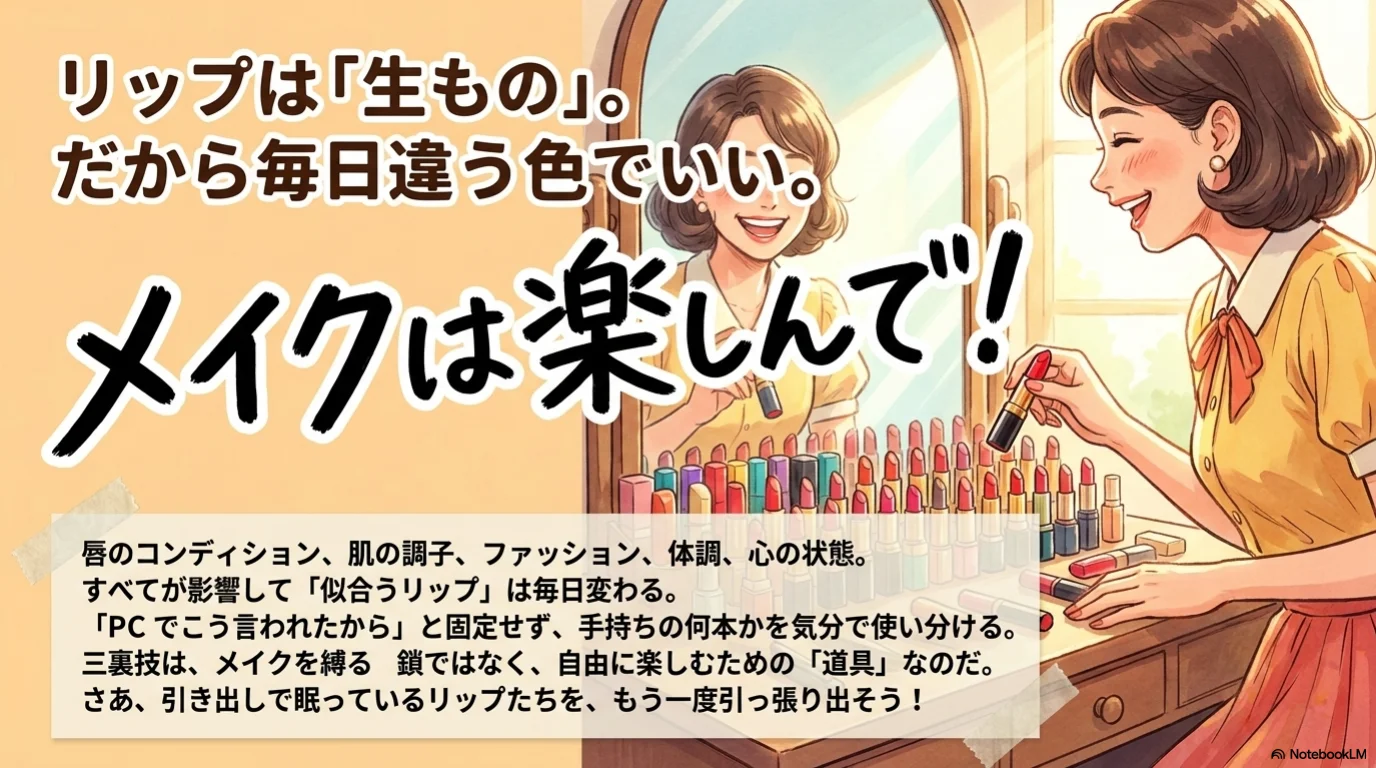 パーソナルカラーリップ三裏技（12）