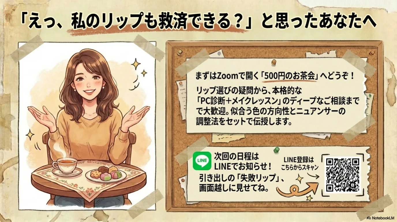 パーソナルカラーリップ三裏技（13）