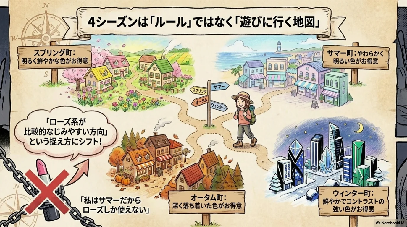 パーソナルカラーは一生モノじゃない（4）