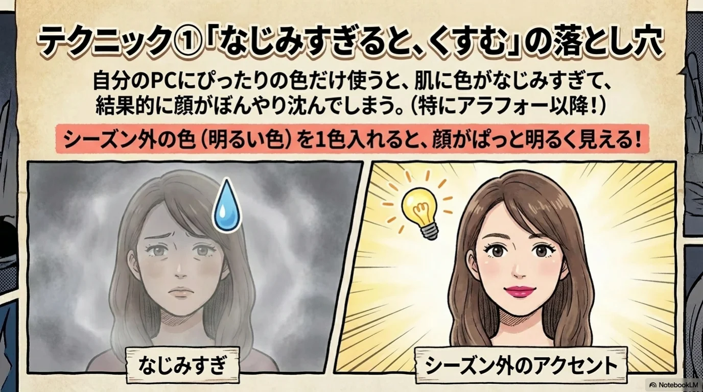 パーソナルカラーは一生モノじゃない（5）