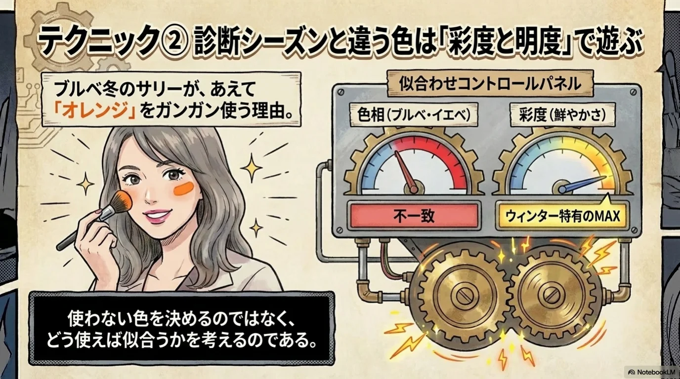 パーソナルカラーは一生モノじゃない（6）