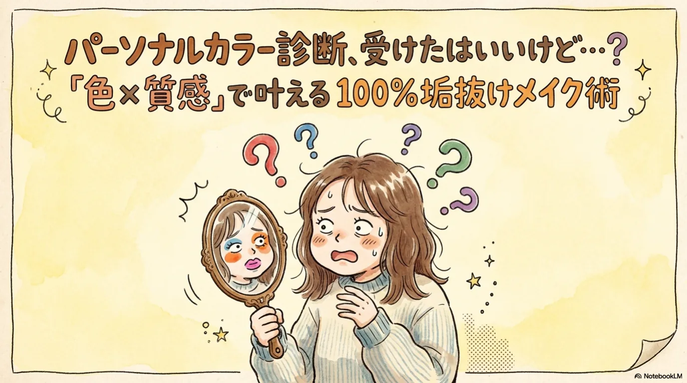 パーソナルカラー×メイクの「効かせどころ」