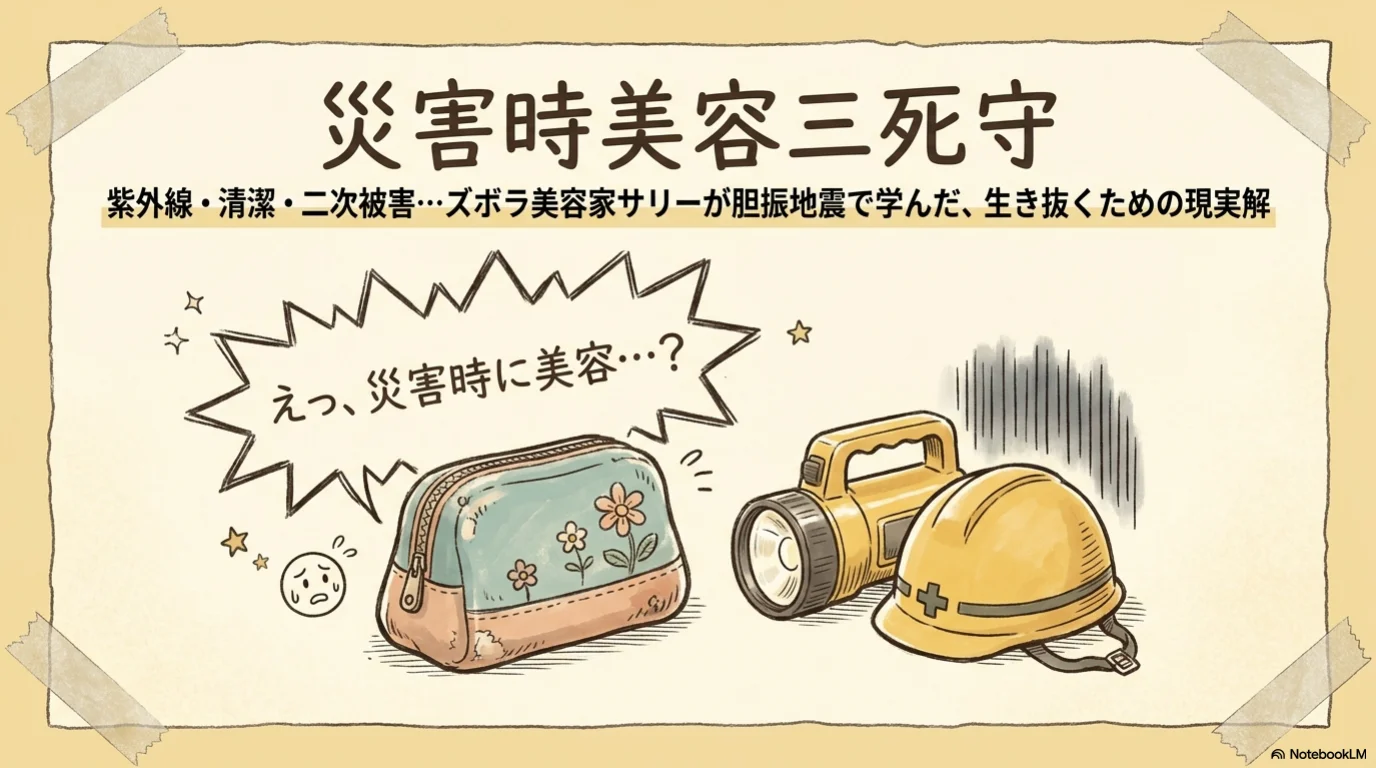 災害時美容三死守