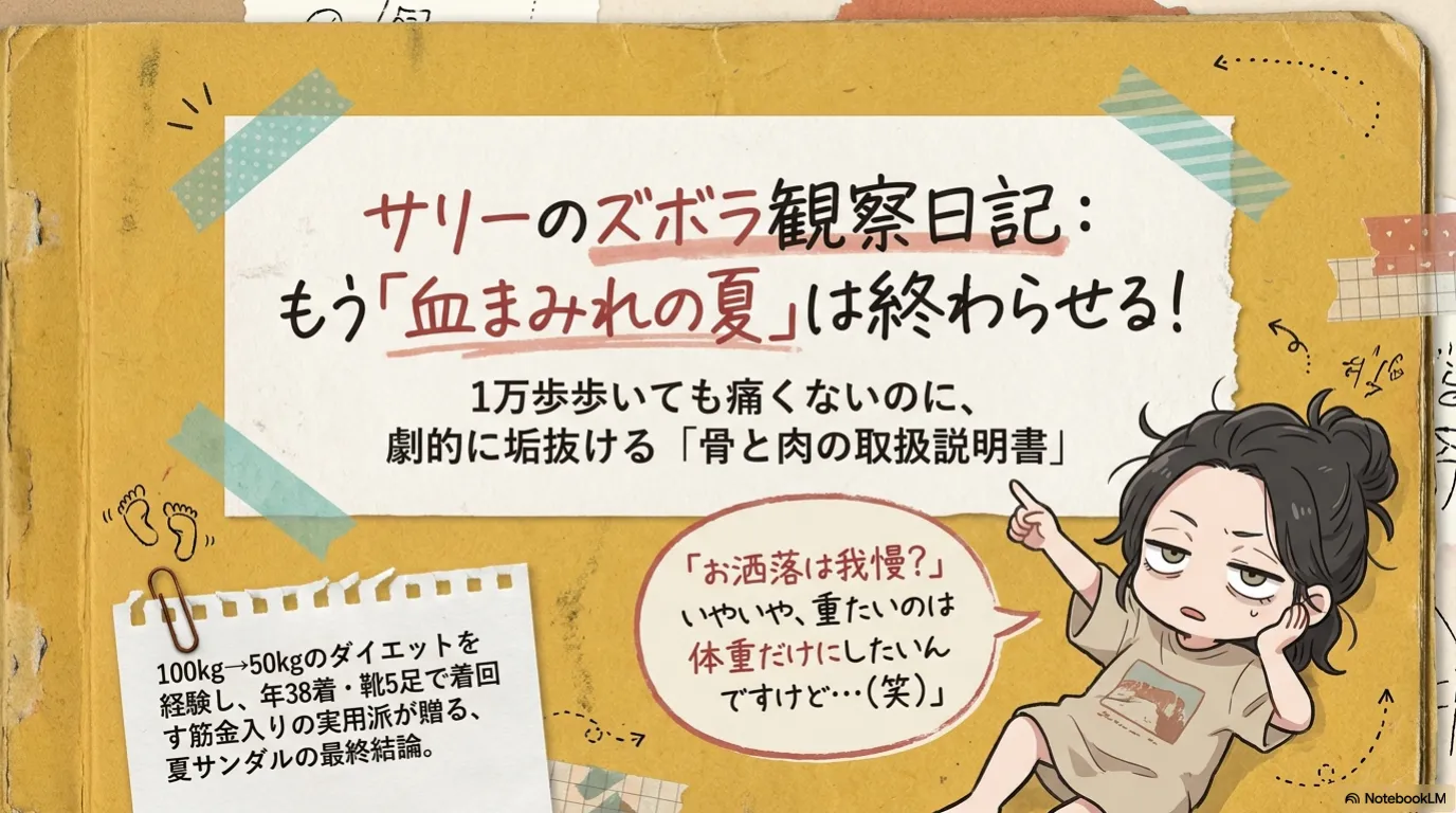 夏サンダル三選び（1）