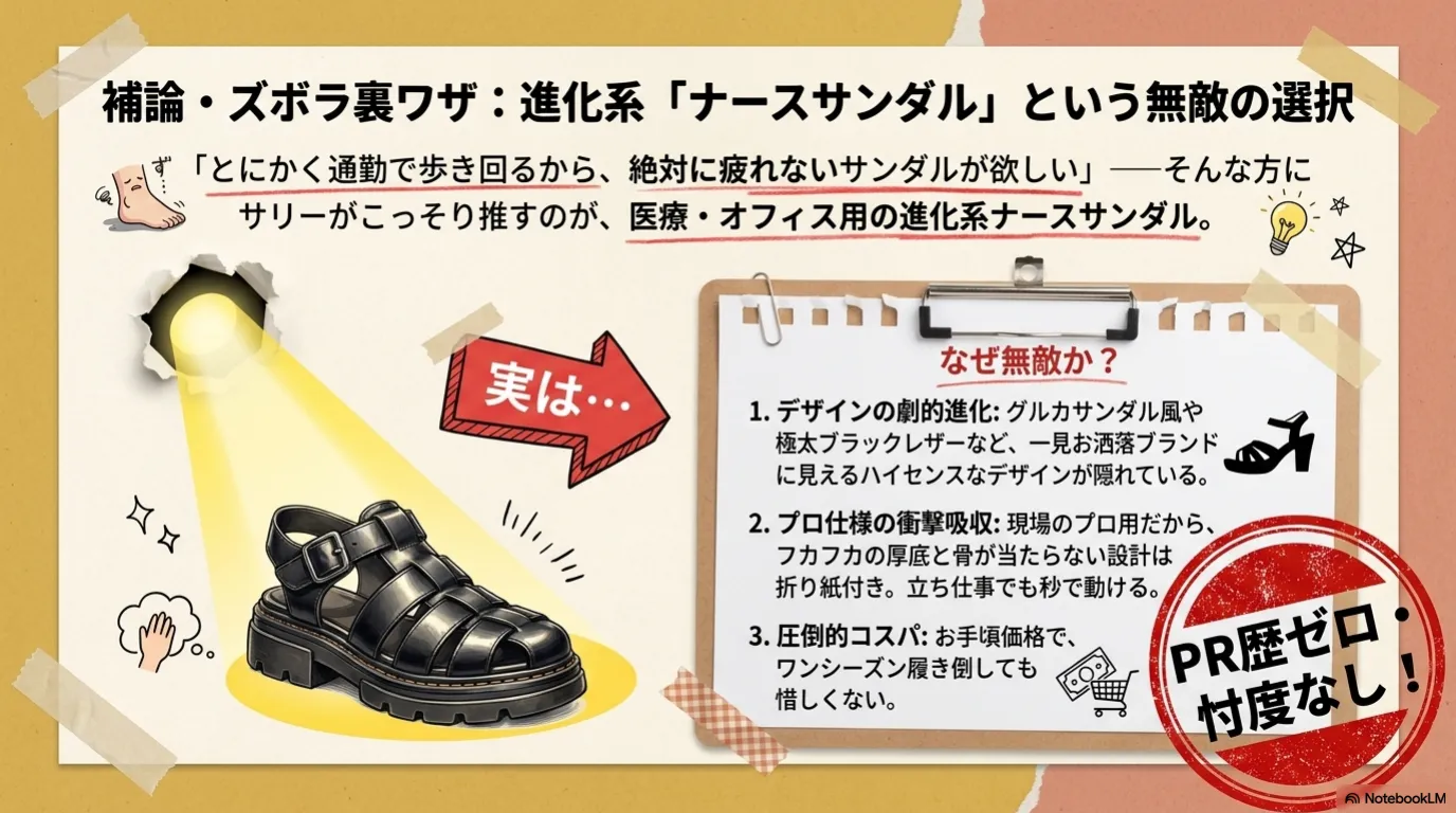 夏サンダル三選び（11）