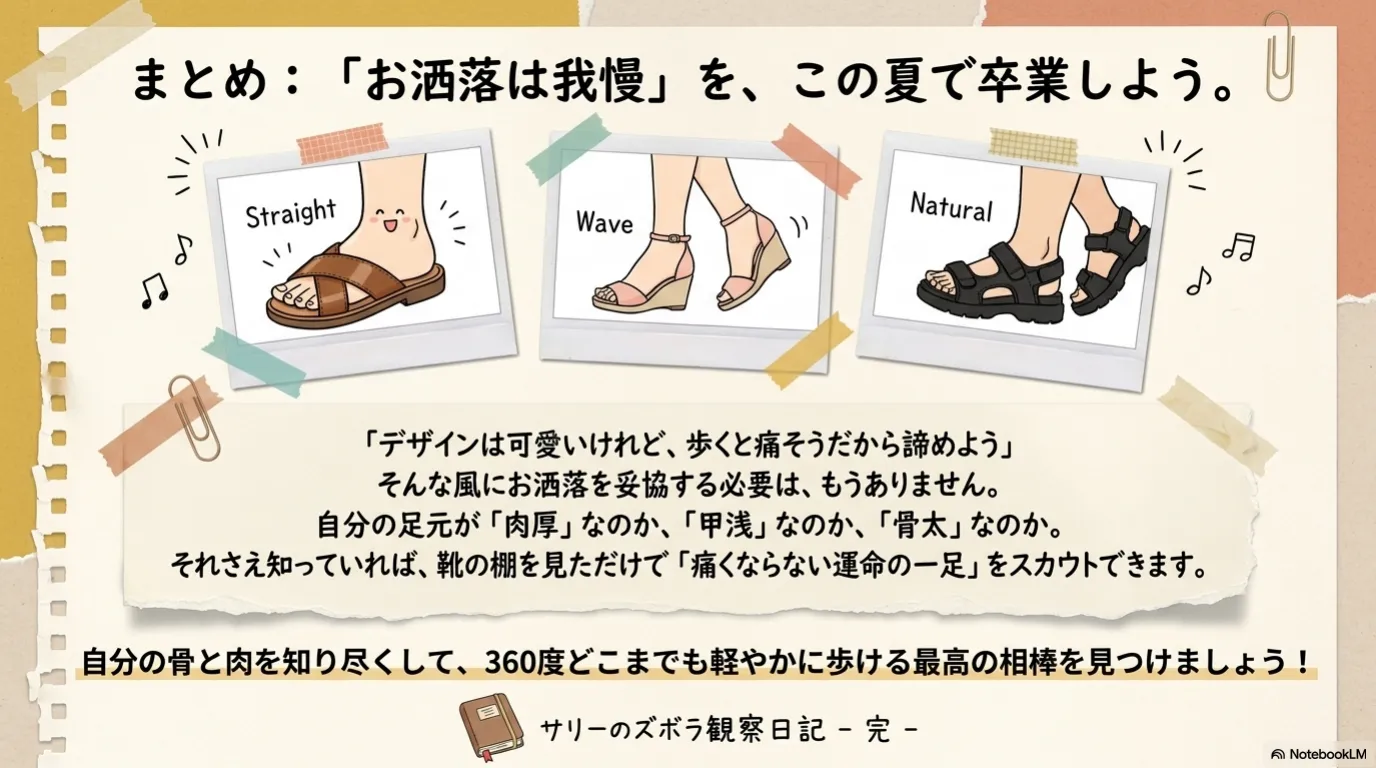 夏サンダル三選び（12）