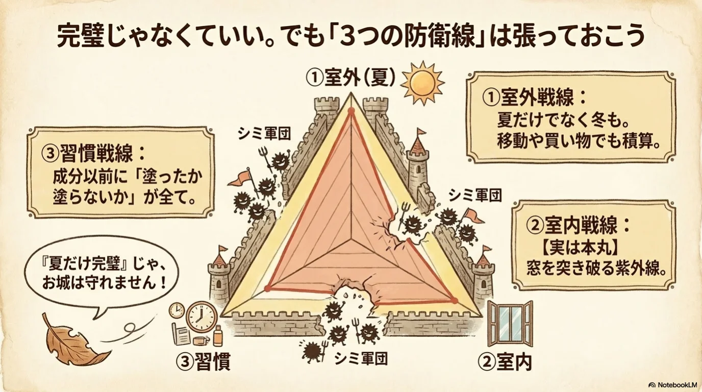 紫外線三戦線（4）