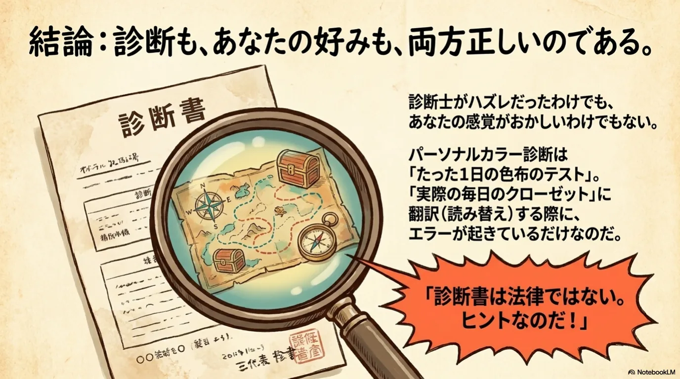 診断を受けたのに似合う気がしない（3）