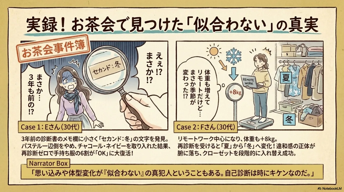 診断を受けたのに似合う気がしない（12）