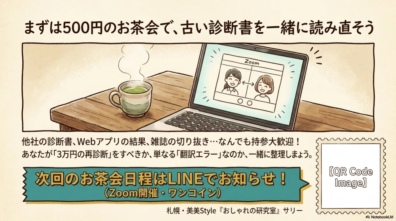 診断を受けたのに似合う気がしない（15）
