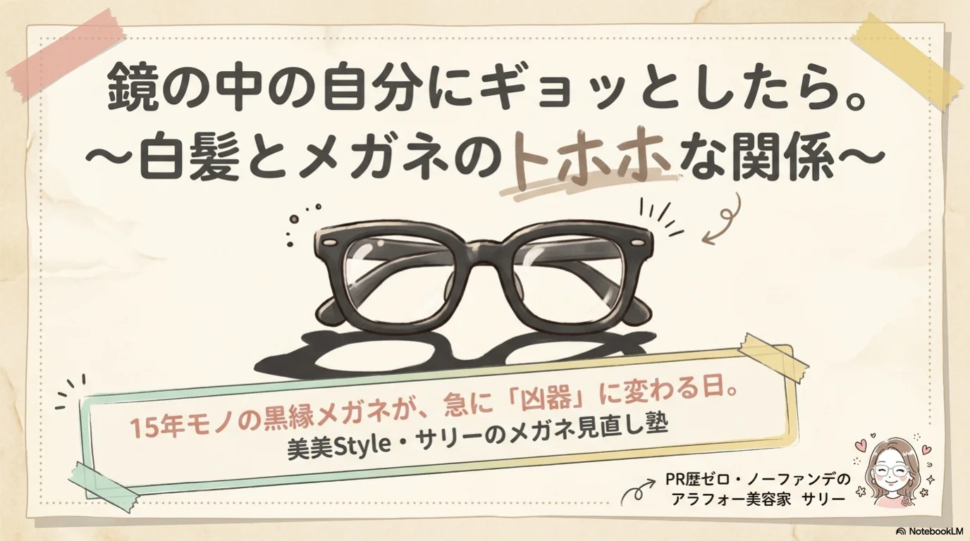 白髪メガネ三見直しのイメージ