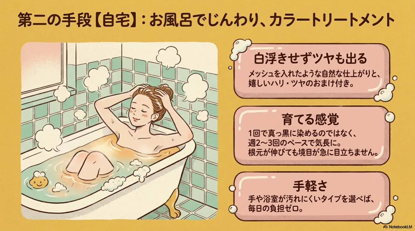 白髪なじませ三手段（8）