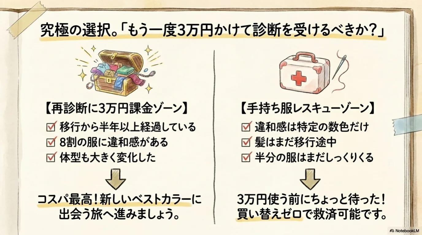 白髪を活かしたら服が似合わなくなった（5）