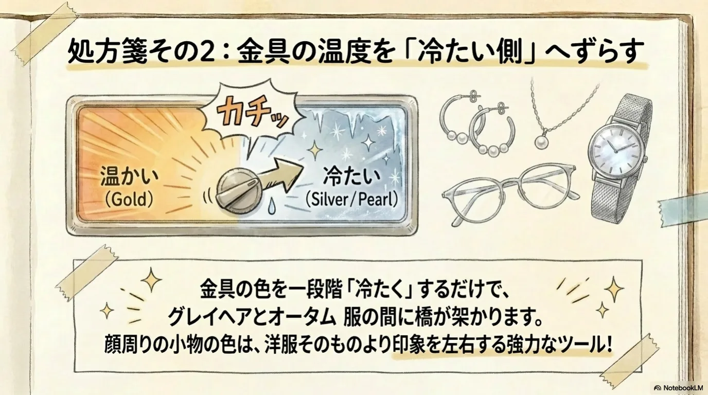 白髪を活かしたら服が似合わなくなった（8）