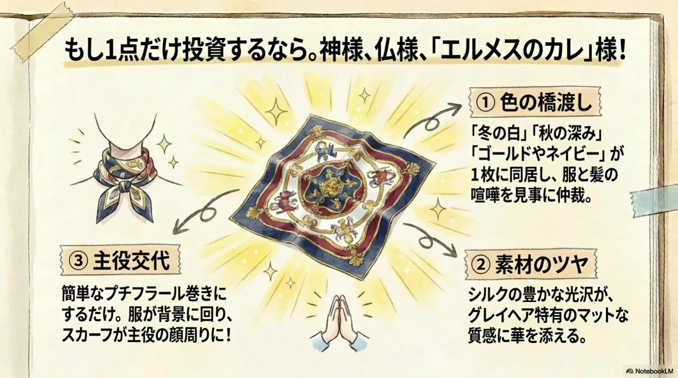 白髪を活かしたら服が似合わなくなった（9）