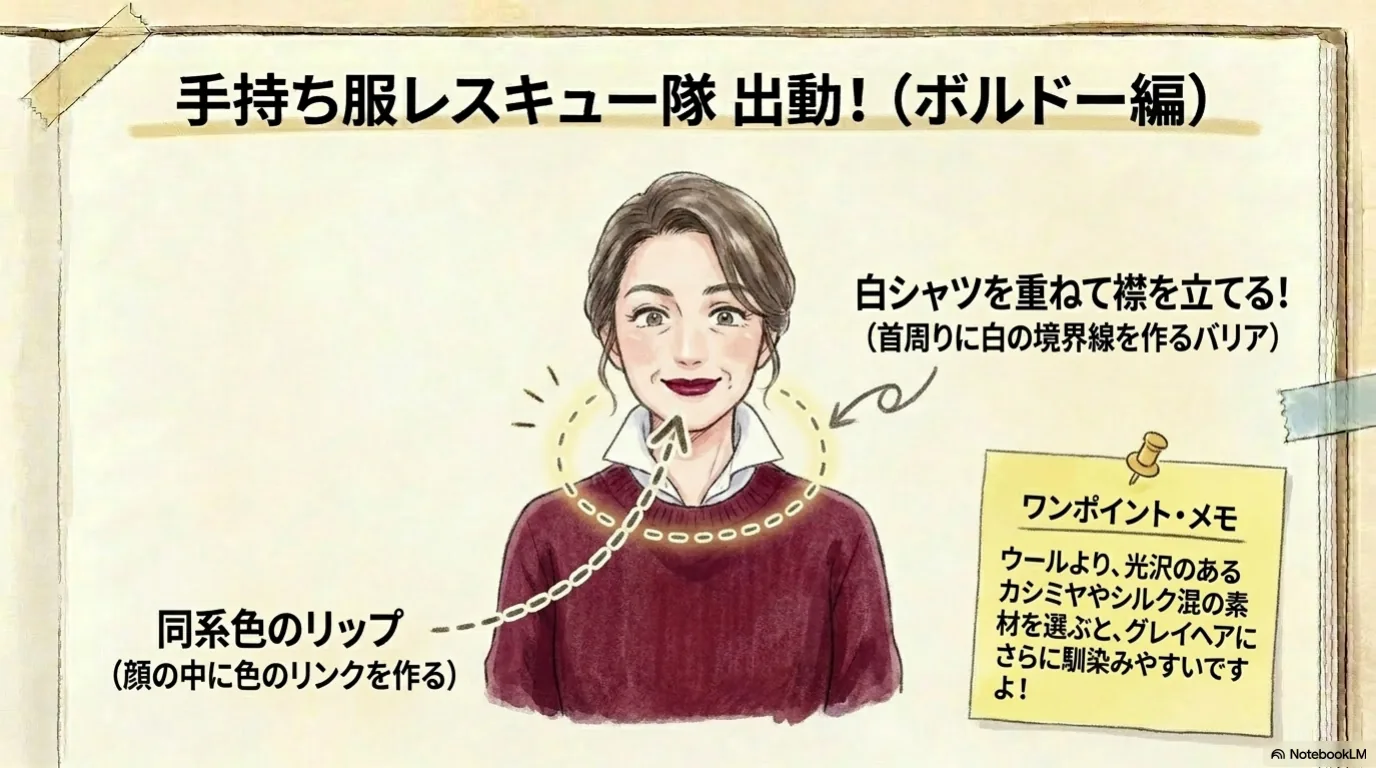 白髪を活かしたら服が似合わなくなった（11）
