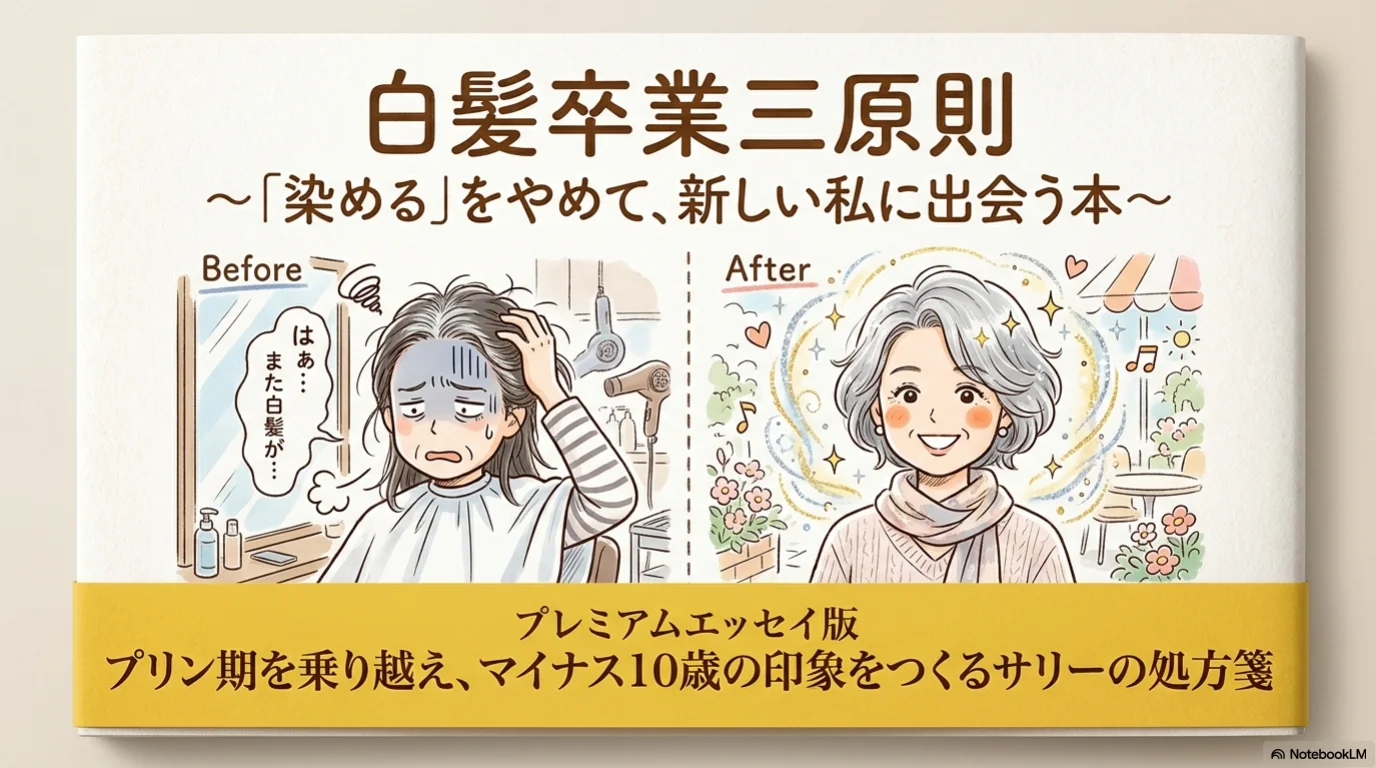 白髪卒業三原則のイメージ