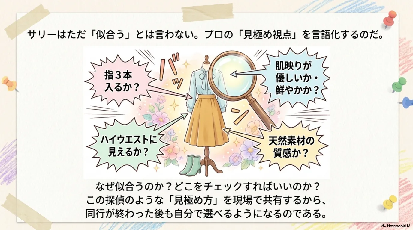 ショッピング同行のコツ（6）