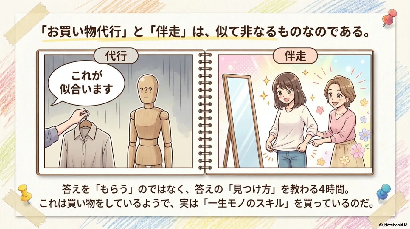 ショッピング同行のコツ（7）