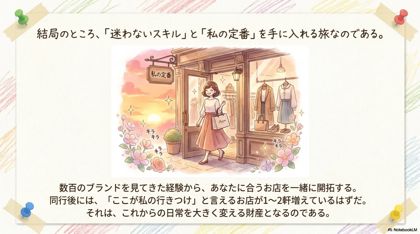 ショッピング同行のコツ（11）