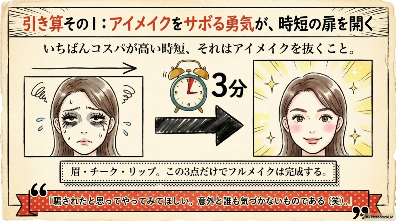 適当が最強の時短メイク（10）