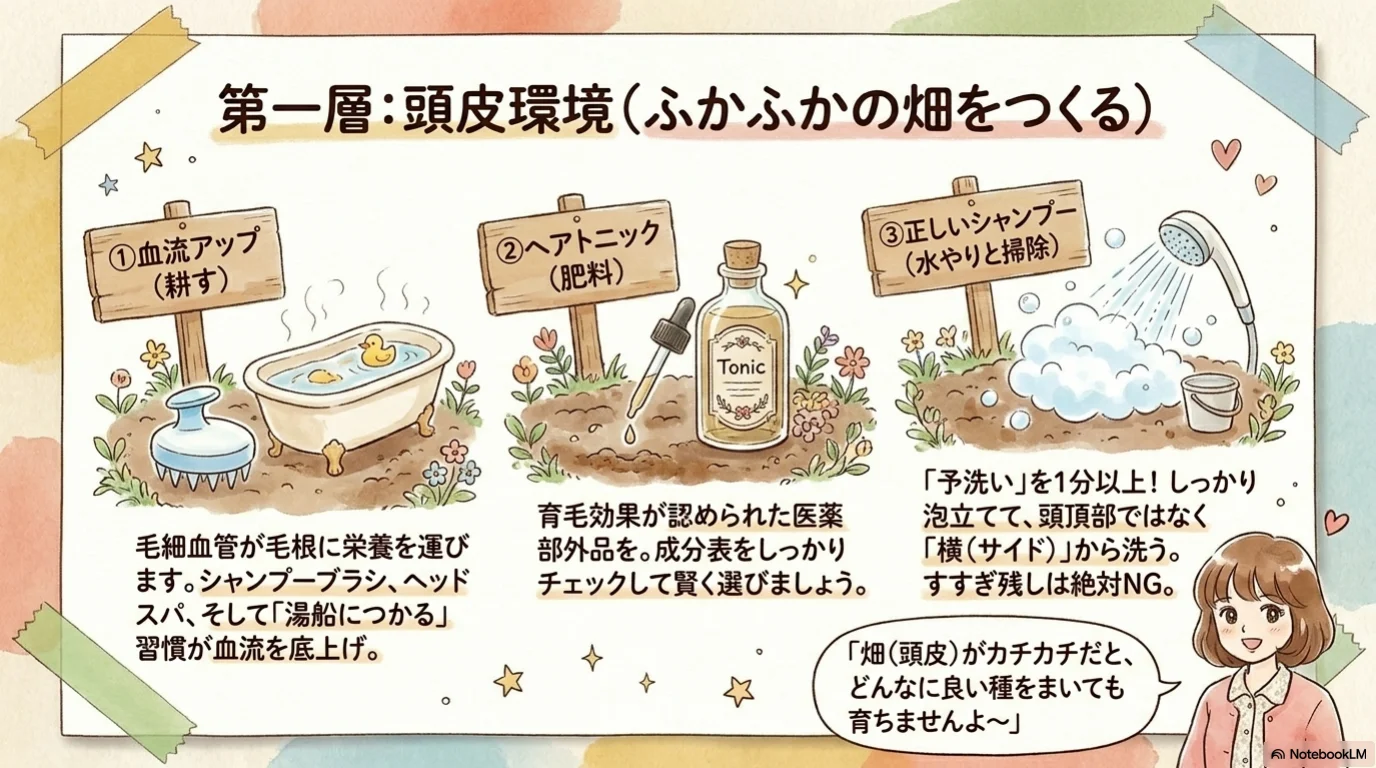 薄毛三層対策（6）