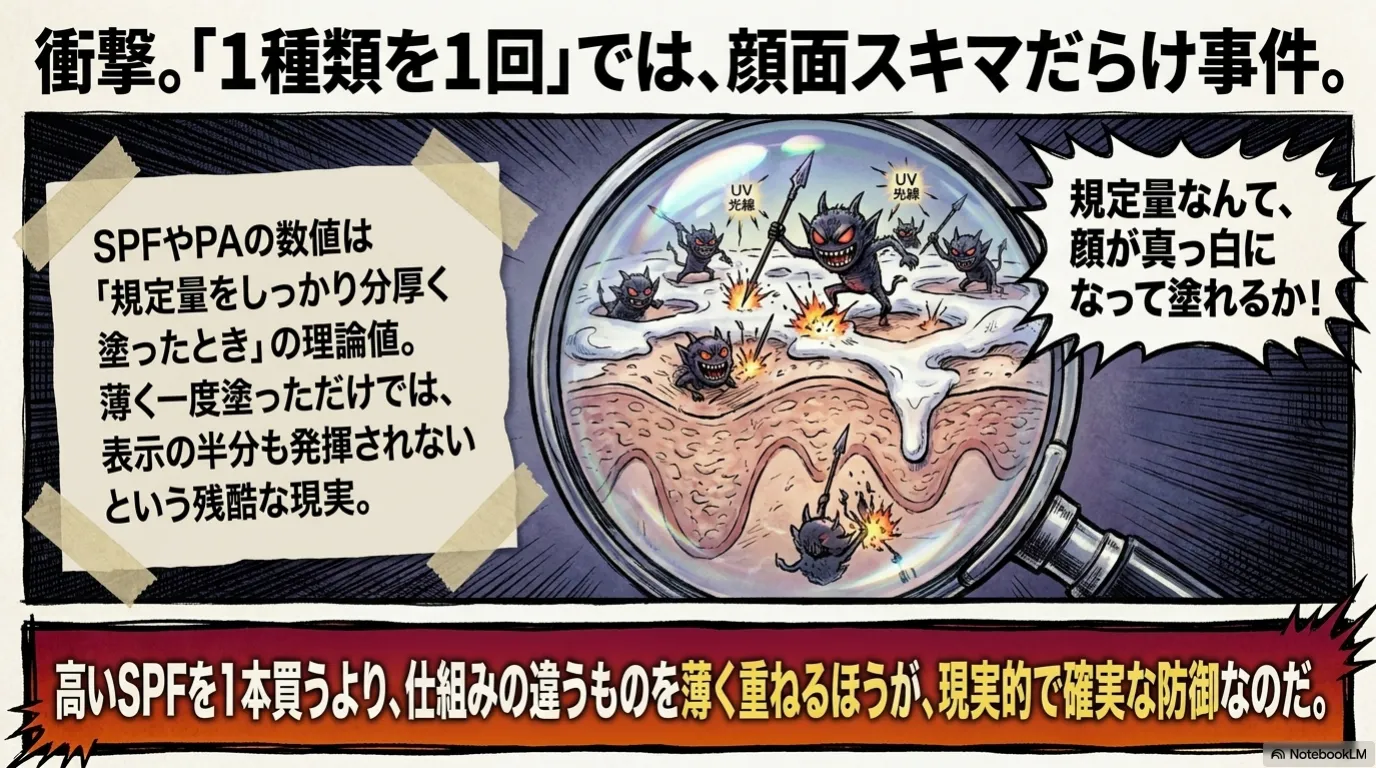 日焼け止め三重盾（3）
