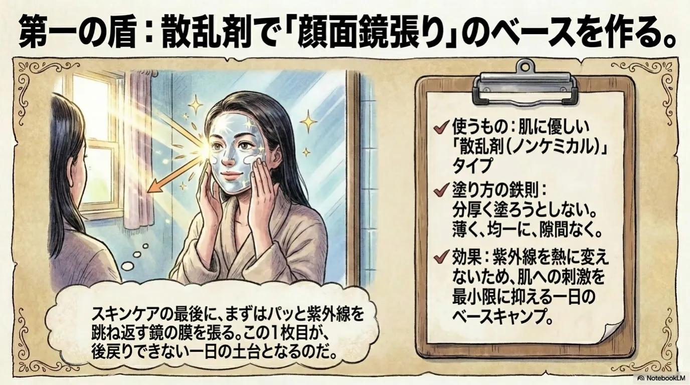 日焼け止め三重盾（6）
