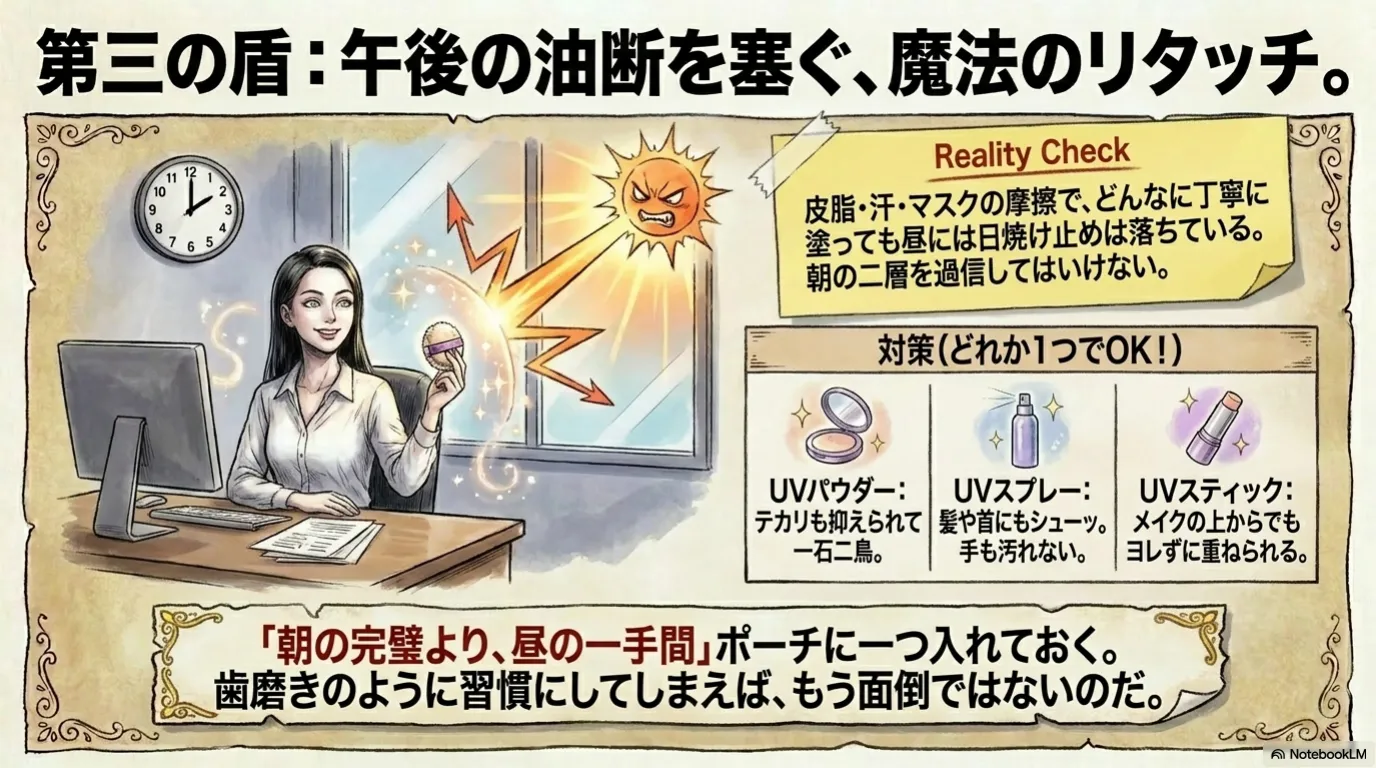 日焼け止め三重盾（9）