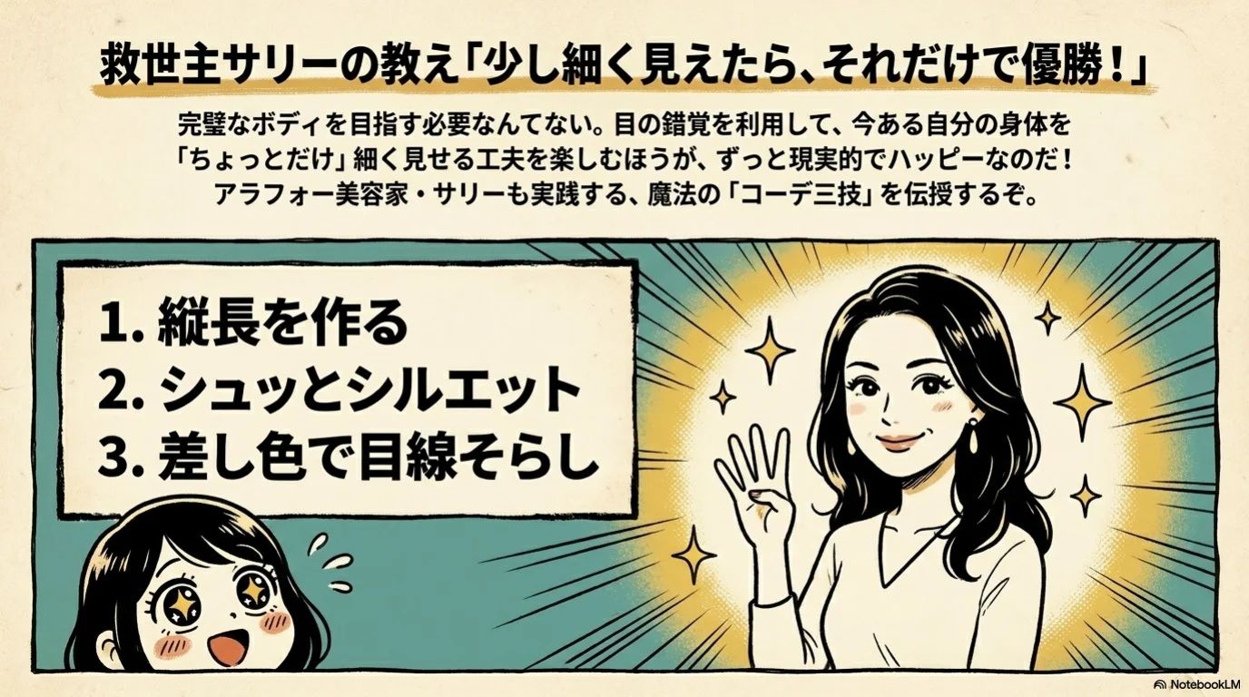 痩せ見え三技（3）