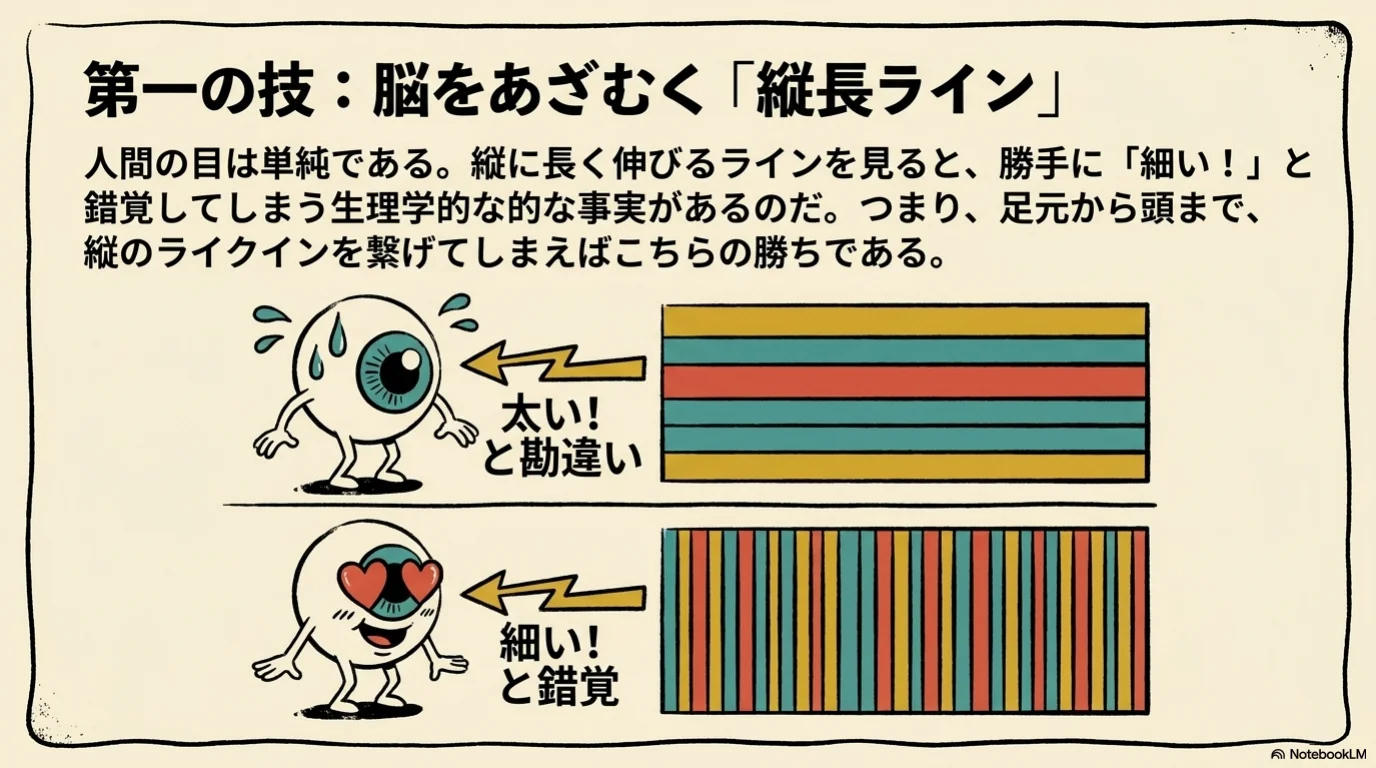 痩せ見え三技（4）