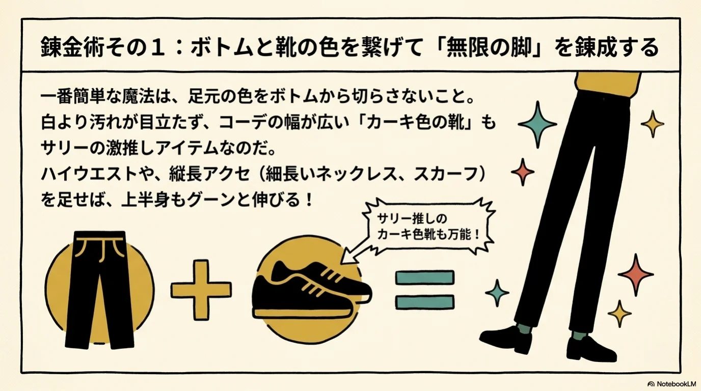 痩せ見え三技（5）
