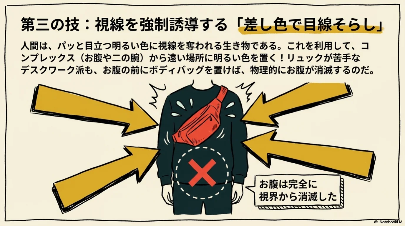 痩せ見え三技（8）