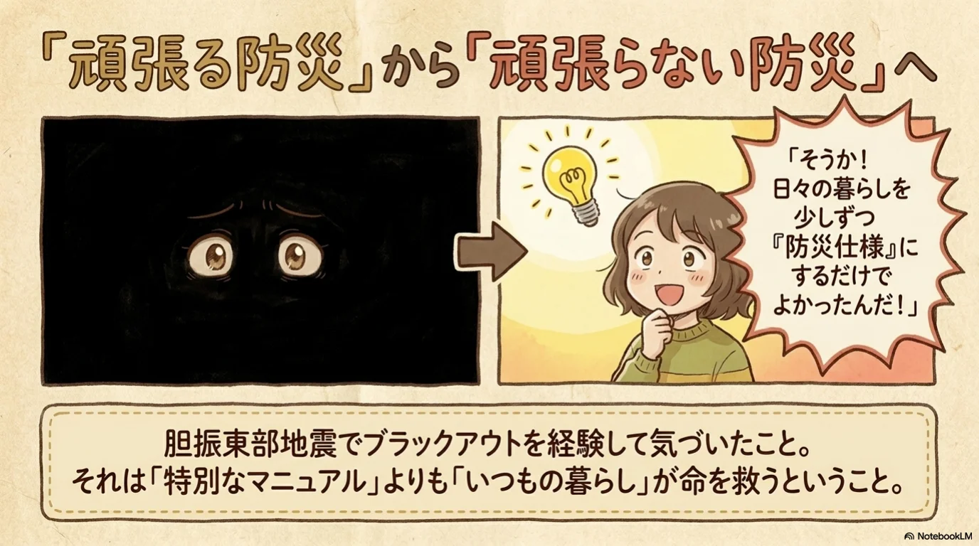 ズボラ防災五軸（3）