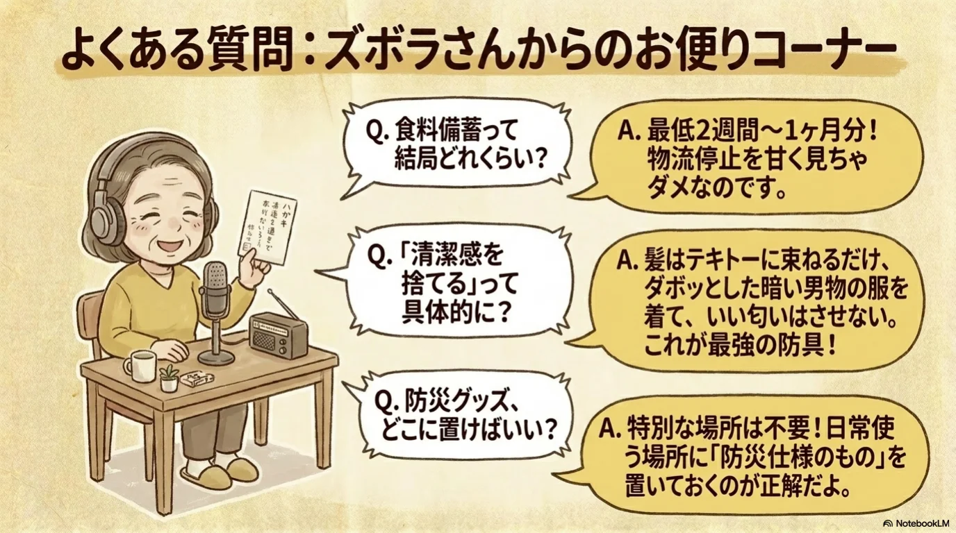 ズボラ防災五軸（13）